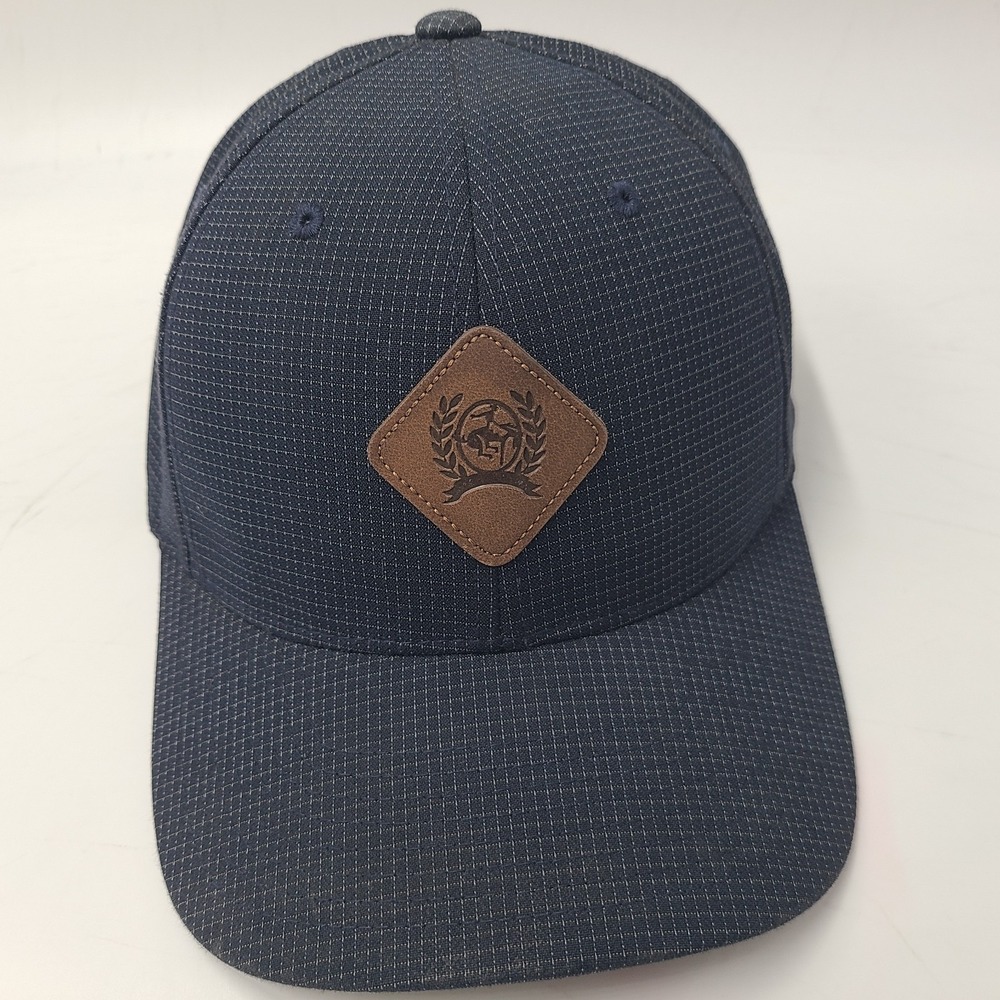 Cinch Jeans Hat L-XL Flex Fitted Western Rodeo Cowboy Brand Blue Men Casual Wear